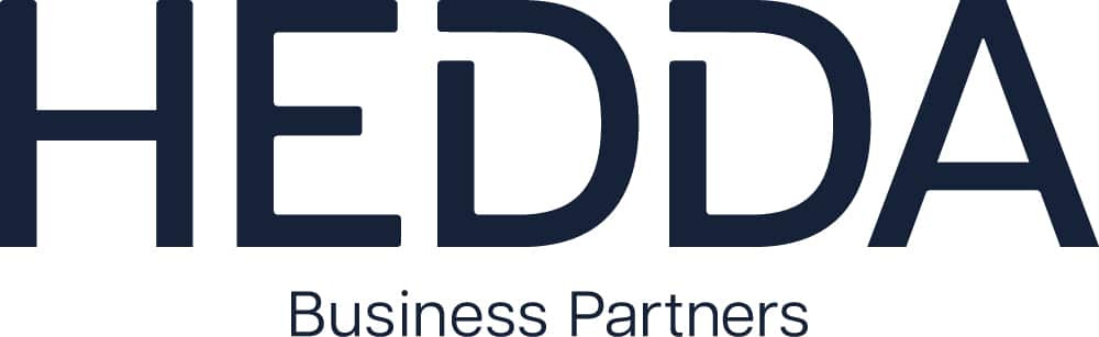 Hedda Business Partners - Logo Hedda blue